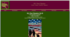 Desktop Screenshot of hjfoxclassics.com